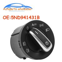 5ND941431B 3C8941431A Auto Headlight Switch Fog Head Light Lamp For Volkswagen Golf J etta MK5 MK6 G TI Passat B6 Touran Tiguan