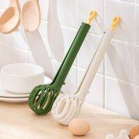 Multi Function Egg Beater Household Kitchen Mixer Food Bread Clip Three In One Baking Manual Lo Mein Clip Grab Spoon Colander