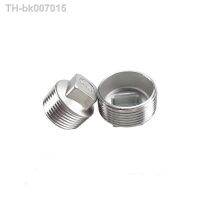 ◐◊  BSPT DN8 DN10 DN15 DN20 DN25 DN32 DN40 Stainless Steel SS304 Threaded Male Malleable Square Head Pipe Plug For Water Gas Oil