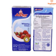 Kem sữa whipping cream Anchor 250ml - Hộp 250ml - CHỈ GIAO HCM TRONG NGÀY