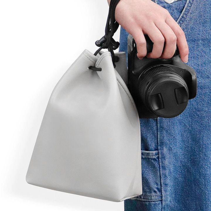 กระเป๋าใส่เลนส์-pouch-serut-ถ่ายภาพของกล้อง-dslr-กันน้ำอุปกรณ์เสริมสำหรับกล้องที่สะดวกสบายกระเป๋ากล้องถุง