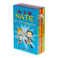 Huayan Original English Original Big Nate Better Than Every: Big Nate Box Set 6-9 Full Color Cartoon Novels Box English Original Books