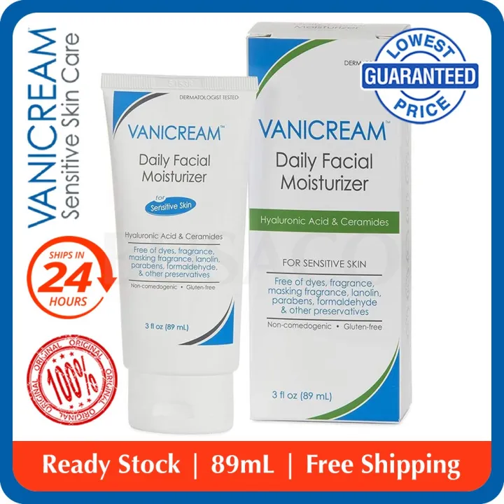 🔥In Stock🔥 Vanicream Daily Facial Moisturizer Hyaluronic Acid