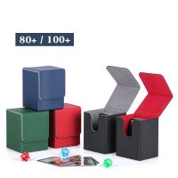 {Hot} Card Deck Storage Case Box ทนทาน TCG OCC Card Storage Trading Card Deck Box Commander MTG Card Carrying Organizer Case