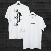 octo TOKYO/T-Shirt/La vie est/เสื้อผ้า/เสื้อผ้าผู้ชาย/เสื้อผ้าผู้หญิง/เสื้อยืดคอกลม/เสื้อแขนสั่น/Cotton100%/ผ้าฝ้าย/XS,S,M,L,XL,XXL