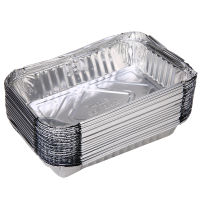 30pcs Recyclable Aluminum Foil Grease Drip Pans Grill Catch Tray Catch Pans Liner Trays BBQ Accessories