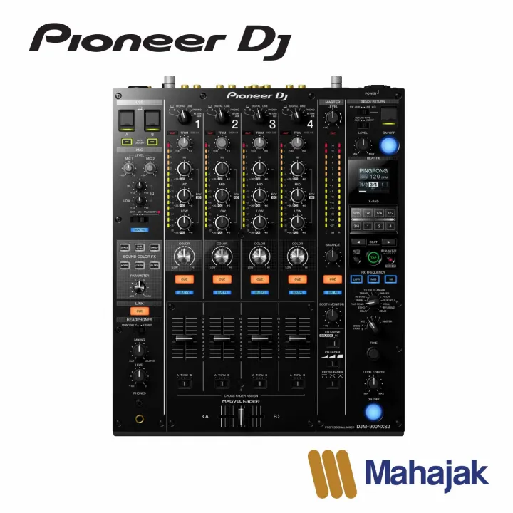 Pioneer DJ DJM-900NXS2 | 4-channel digital pro-DJ mixer
