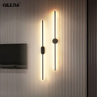 Modern Minimalist LED Wall Lamps Long Stick Sconce Lights For Study Room Bedside Bathroom Corridor Hall Kitchen Indoor Lighting