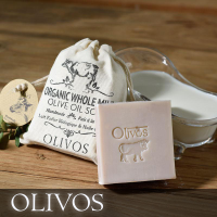 โอลิโวส สบู่น้ำมันมะกอก 100% OLIVE OIL SOAP 100% ORGANIC WHOLE MILK