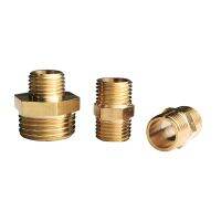 Brass Pipe Hex Nipple Fitting Quick Coupler Adapter 1/8 1/4 3/8 1/2 3/4 1 BSP Male to Male Thread Water Oil Gas Connector