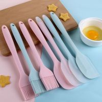 [COD] pack of 3. brush pancake kitchen non-shedding silicone oil barbecue