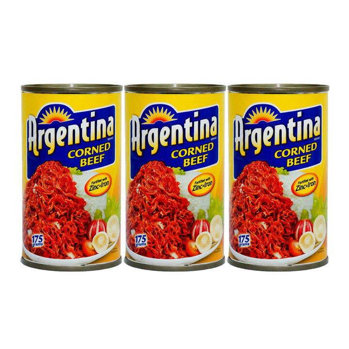 Argentina Corned Beef 175g x 3 Lazada PH