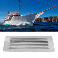 250x150 มม.Air Vent Louver ย่างท่อสแตนเลสระบายอากาศ Marine ฮาร์ดแวร์สำหรับเรือ Yacht RV caravan