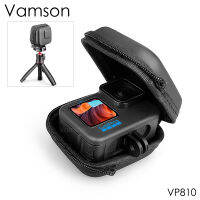 Vamson มินิ EVA แบบพกพาเคสสำหรับ GoPro ฮีโร่10 9 8อุปกรณ์ PU ถุงเก็บเลนส์กล่องสำหรับไปโปร10 9การกระทำกล้อง