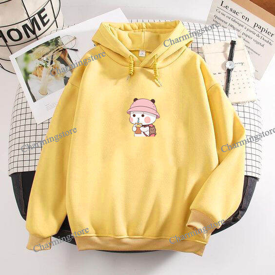 Hoodie Jumper Wanita Pentol Cute Boba Hoodie Oversize Cowok Cewek ...