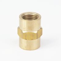 1/8 1/4 3/8 BSPP NPT Female Hex Nipple Equal Reducer Brass Pipe Fitting Connector Adapter Water Gas Fuel Max Pressure 1000PSI