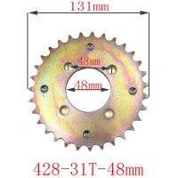 เฟืองขับสกู๊ตเตอร์จักรยานยนต์รุ่นใหม่ล่าสุดเฟืองใหญ่410 428เฟืองโซ่ขนาดใหญ่18T 22T 28T 31T 37T 40T Gratis Ongkir เฟืองโซ่ LLL3732