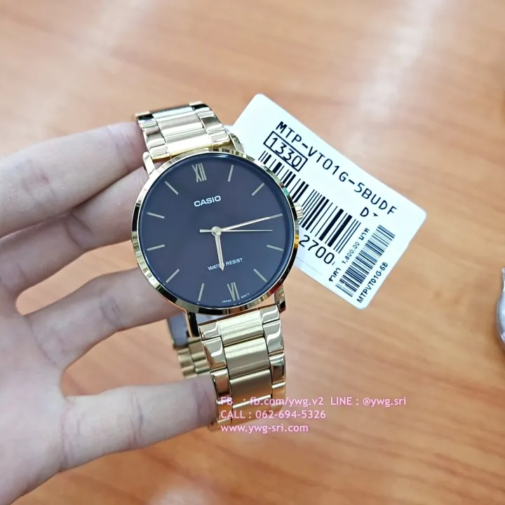 CASIO รุ่น MTP-VT01G-5B