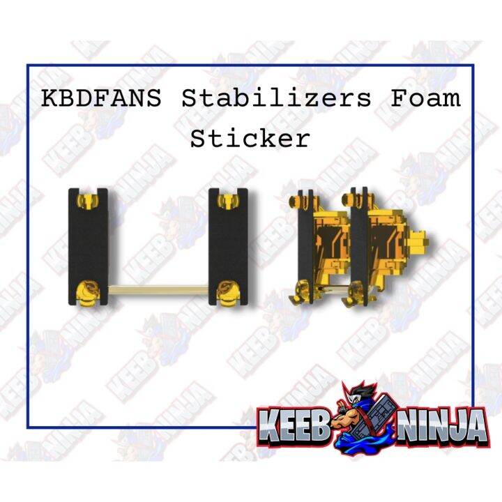 KBDFANS Stabilizers Foam Sticker (20 pcs) Lazada PH