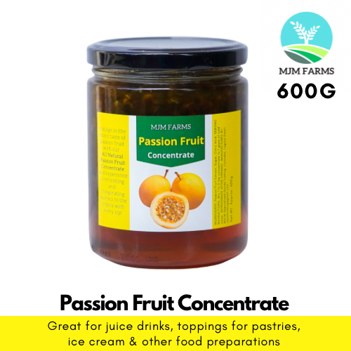 Passion Fruit Concentrate 600g by MJM Farms Juice Healthy drinks Excellent Quality ALL