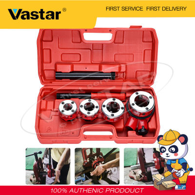 Vastar 3Pcs Dies Pipes Threader Kit 1/2 "3/4" 1 "1-1/4" Threader ช่างประปา