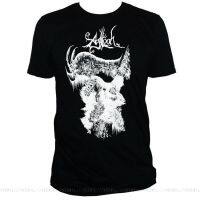 AGALLOCH เสื้อยืดลายลงโทษเสื้อยืดกราฟิกสีดำสไตล์ Gallowbraid สีดำขนาด5XL 6XL