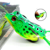 PRO 5g8g12g กบ Crank เหยื่อตกปลา Super Soft Double Hook Design ประดิษฐ์ลอย Multicolor Fishing Lure