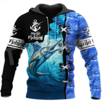 2023 new design- Bass MaHi Tuna Marlin Fishing Animal Fisher Camo Harajuku NewFashion Tracksuit 3DPrint Sweatshirts Hoodies Men/Women N9{trading up}