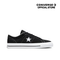 Converse รองเท้าผ้าใบ หนัง Sneakers คอนเวิร์ส ONE STAR PRO SUEDE OX ผู้ชาย ผู้หญิง unisex สีดำ 171327C 171327CF1BKXX