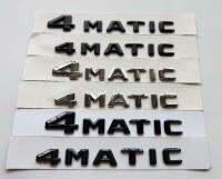 3D Font Letters 4MATIC Trunk Emblems Emblem for 4 MATIC 14-16