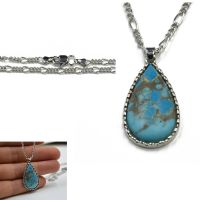 【cw】 1Pcs New Design Inch Chain Dew Drop Dotted Pendant Necklace for