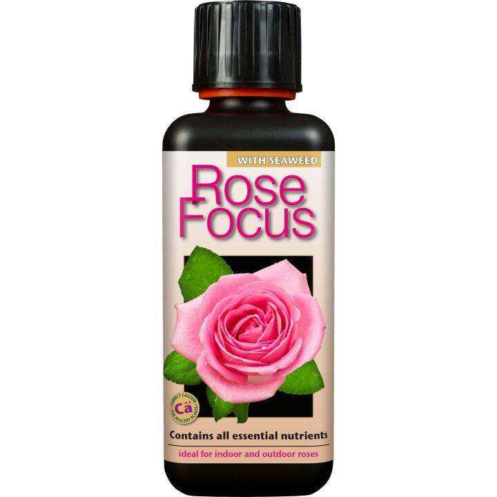 Growth Technology Rose Focus 300ml (Rose Fertilizer, Baja Ros, NPK