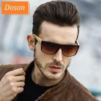 Rectangle Vintage Bamboo Sunglasses Men Women Gradent lens Driving Sun Glasses Retro Wood Mirror Shades Male Oculos De Sol UV400 Cycling Sunglasses