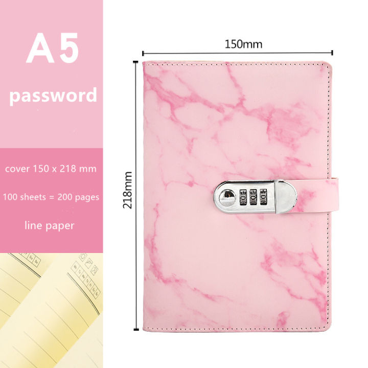 a5-retro-password-lock-notebook-diy-multi-function-diary-business-office-notepad-student-hand-account-notebook-stationery