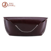 Classic Vintage genuine leather Glasses Case Cover Magnetic Sunglasses Glasses Holder Box Solid Sunglasses Pouch glasses bag