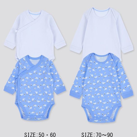 Uniqlo baby shortsleeve body suit  size 90 Babies  Kids Babies  Kids  Fashion on Carousell
