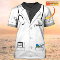 2023 NEW Doctor Uniform T-shirt, Doctor Custom Shirt, Doctor Personalized S-5xl Mens cheap