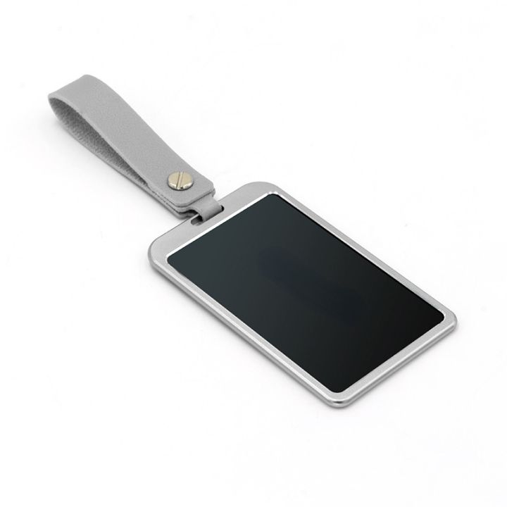 aluminum-alloy-car-card-holder-key-case-cover-for-tesla-model-3-keychain-key-case-key-box-auto-accessories