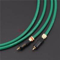 HiFi RCA Cable 4-Core Silver Plated Conductor Audio Cable