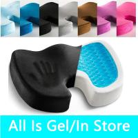 ✴☁ஐ Memory Foam Back Pain Relief U-shaped Gel Seat Massage Sitting Gel Cushion Office Chair Coccyx Back Support Waist Car Seat