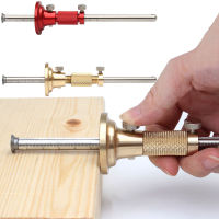 ทองเหลืองสไตล์ยุโรป Scriber ใบมีดความแม่นยำสูง Scribing งานไม้ Parallel Line Drawing Mortise Marking Gauge ไม้บรรทัด