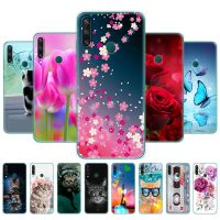 Philander SHOP เคส Y6P Huawei,เคสหลังโทรศัพท์6.3นิ้วสำหรับ Huawei Y6p 2020 Y 6P เคส MED-LX9N กันกระแทกกระเป๋าซิลิโคนเนื้อนิ่มเคสโทรศัพท์ดรอปชิป