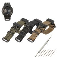 Adaptor 16Mm Kit Tali Nilon RAF Konversi HD Cocok untuk Casio Gshock GA120 GA100 5600 GWM5610 DW6600 Aksesori Gelang Jam