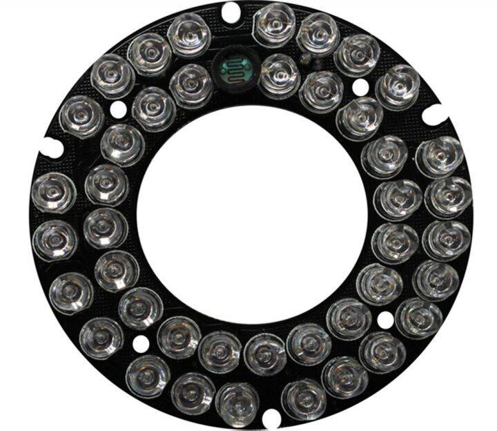 IR Led Board 42 LEDS 5mm diode plate For waterproof security Camera 90
