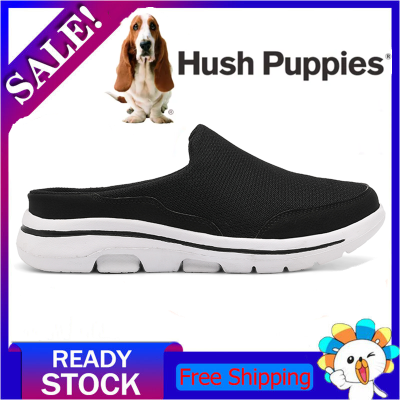 Hush Puppies shoes ผู้ชายรองเท้าผ้าใบรองเท้าผู้ชายผ้าใบกีฬารองเท้าผู้ชาย Kasut สไลด์ผู้ชายขนาดใหญ่ขนาด47 48ครึ่งรองเท้าแตะแบนรองเท้าแตะกีฬาผู้ช