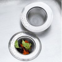 Kitchen Metal Sink Strainer Floor Drain Stainless Steel Bathtub Hair Catcher Stopper Shower Drain Hole Filter Trap Home Gadgets