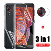 3 in 1 Hydrogel Film For Samsung Galaxy Xcover 5 Screen Protector amp; Camera Lens For Sumsung Xcover5 Protective Film Not Glass