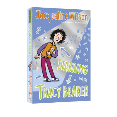 English original starring Tracy Beaker Jacqueline Wilson, Queen of British childrens literature, spicy girls base for English extracurricular reading novels in primary and secondary schools