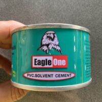 กาวทาท่อ pvc น้ำยาประสานท่อ eagle one 100 g.เต็ม