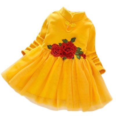 〖jeansame dress〗2021ใหม่ดอกไม้ชุดเด็กสำหรับสาวๆพรรคชุดลูกไม้ Vestido ตูเด็กวัยหัดเดินสาวเสื้อผ้าเด็กเครื่องแต่งกายคอสเพลย์2 3 4 5 6ปี